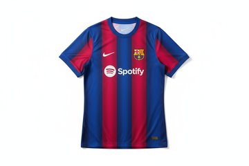 create a fc barcelona well design well position with standard model jersey