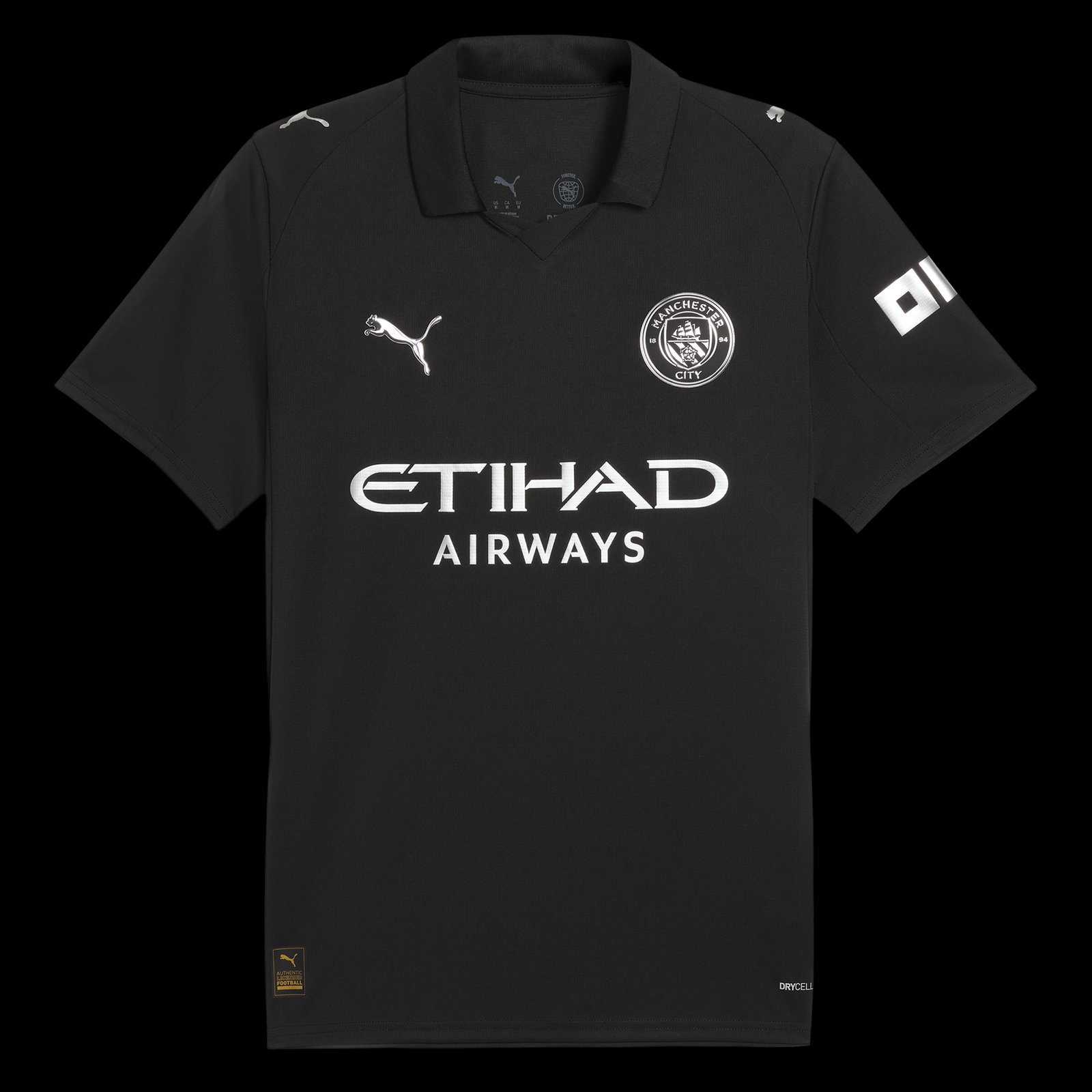 Manchester City away black 25/26